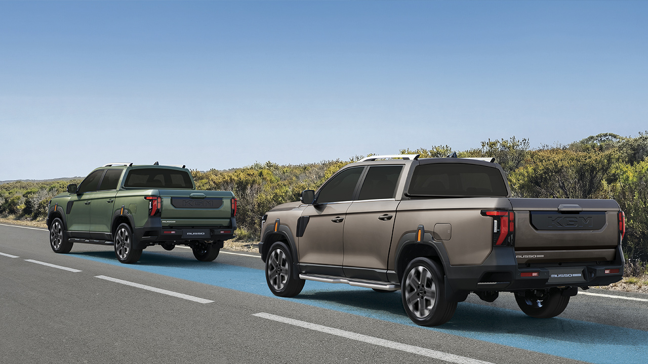 Nuevo Musso de KGM, un vehiculo perfecto para el campo.