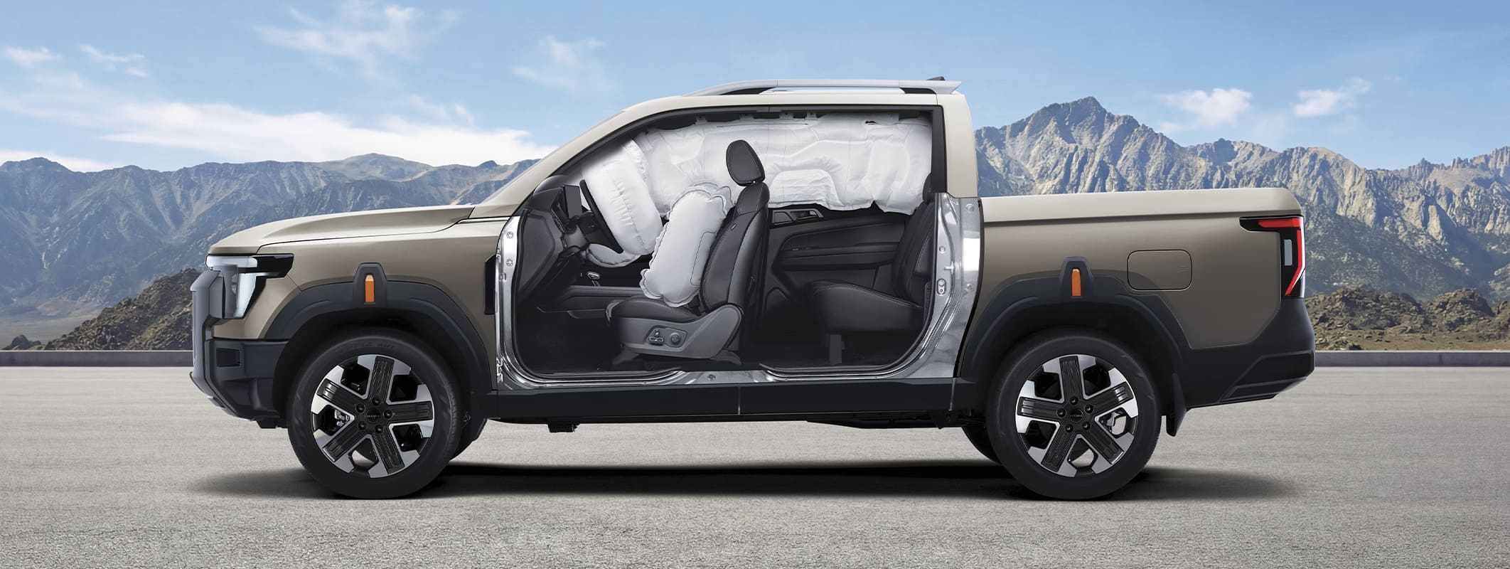 El Nuevo Musso es un coche de alta Seguridad.