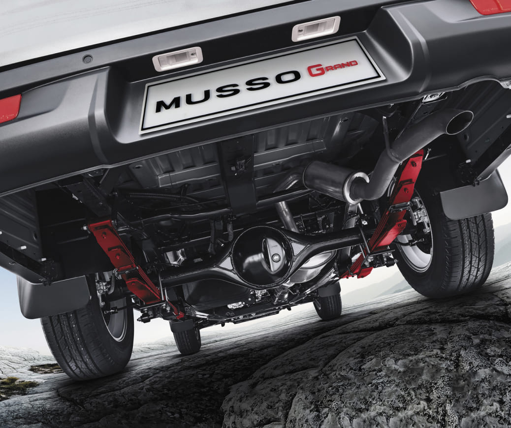 Faros led KGM Musso.