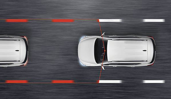 Detector de angulos muertos del Rexton de KGM