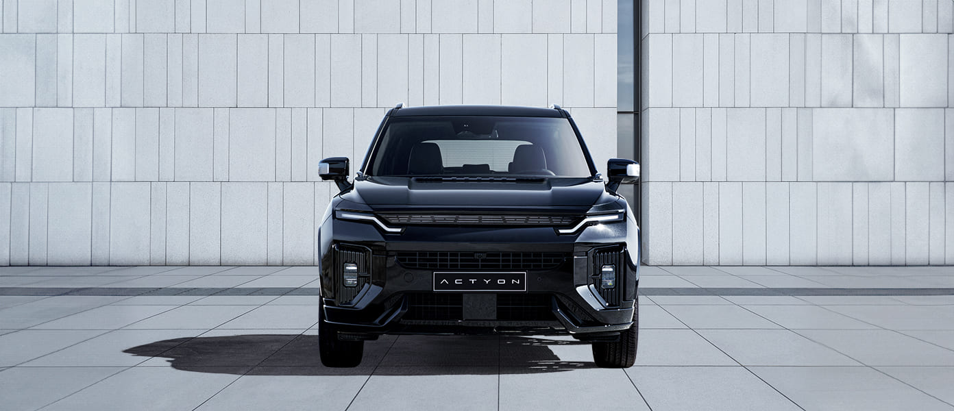 Exterior del KGM Torres, el SUV más moderno y seguro del mercado.