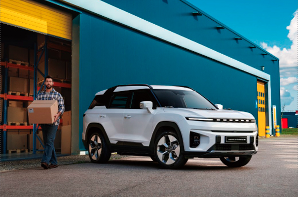 Exterior del KGM Torres, el SUV más moderno y seguro del mercado.